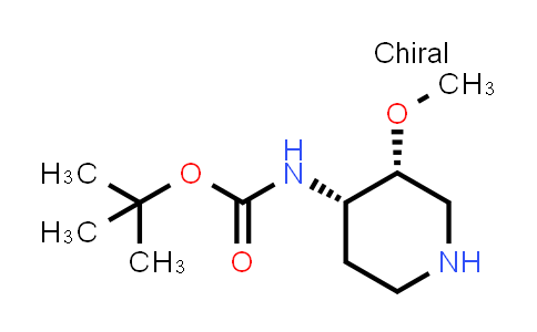 808739-28-8 | tert-butyl N-[cis-3-methoxy-4-piperidyl]carbamate