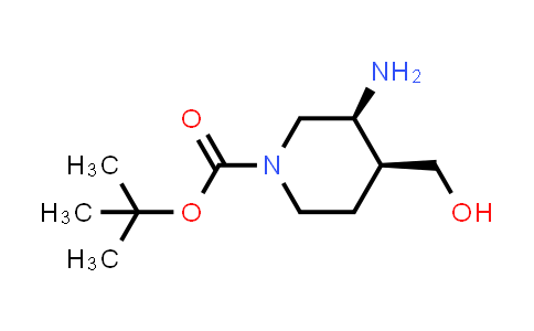 370880-96-9 | tert-butyl cis-3-amino-4-(hydroxymethyl)piperidine-1-carboxylate