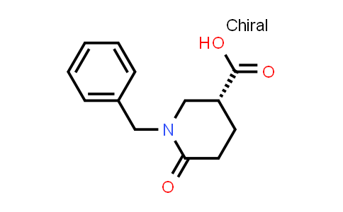 63987-66-6 | (3R)-1-benzyl-6-oxopiperidine-3-carboxylic acid