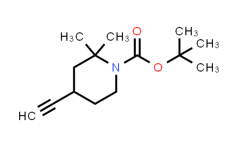 MC845367 | 2387600-09-9 | tert-butyl 4-ethynyl-2,2-dimethyl-piperidine-1-carboxylate