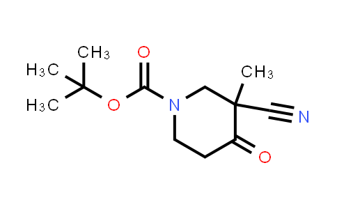 914988-11-7 | tert-butyl 3-cyano-3-methyl-4-oxopiperidine-1-carboxylate