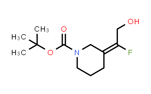 878590-49-9 | tert-butyl (3E)-3-(1-fluoro-2-hydroxyethylidene)piperidine-1-carboxylate