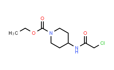 875156-97-1 | ethyl 4-(2-chloroacetamido)piperidine-1-carboxylate