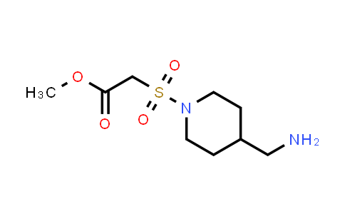1250422-71-9 | methyl 2-{[4-(aminomethyl)piperidin-1-yl]sulfonyl}acetate