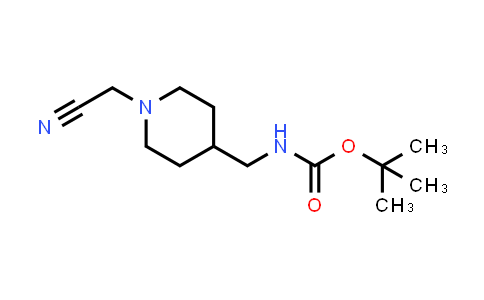 1199239-43-4 | Carbamic acid, N-[[1-(cyanomethyl)-4-piperidinyl]methyl]-, 1,1-dimethylethyl ester