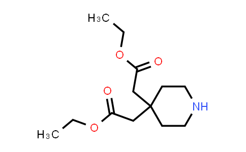 86748-15-4 | ethyl 2-[4-(2-ethoxy-2-oxo-ethyl)-4-piperidyl]acetate
