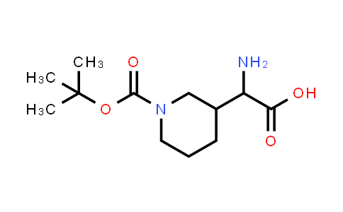 887242-56-0 | 2-amino-2-(1-tert-butoxycarbonyl-3-piperidyl)acetic acid