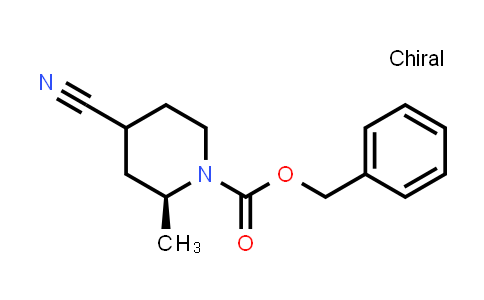 MC845645 | 2306259-67-4 | benzyl (2S)-4-cyano-2-methyl-piperidine-1-carboxylate