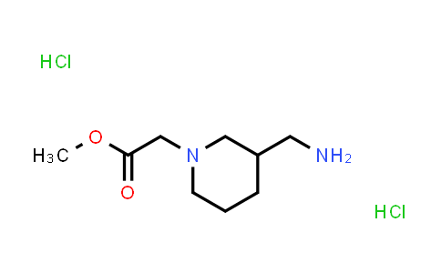 MC845651 | 1423024-40-1 | methyl 2-[3-(aminomethyl)-1-piperidyl]acetate;dihydrochloride