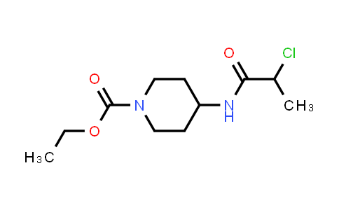 1017091-61-0 | ethyl 4-(2-chloropropanamido)piperidine-1-carboxylate