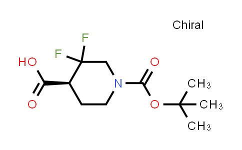 MC845721 | 2197504-56-4 | (4S)-1-tert-butoxycarbonyl-3,3-difluoro-piperidine-4-carboxylic acid
