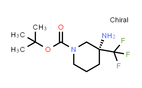 2198312-39-7 | tert-butyl (3R)-3-amino-3-(trifluoromethyl)piperidine-1-carboxylate