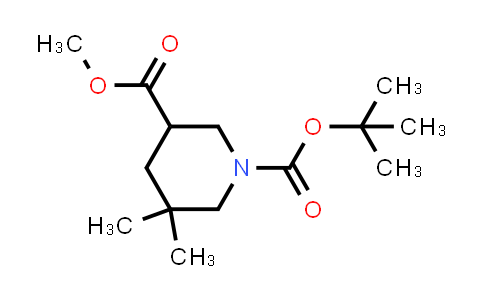 2114587-12-9 | O1-tert-butyl O3-methyl 5,5-dimethylpiperidine-1,3-dicarboxylate