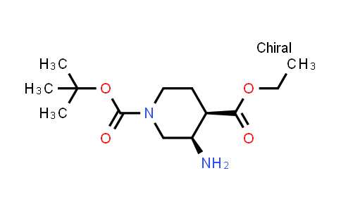 MC845793 | 2410955-49-4 | O1-tert-butyl O4-ethyl cis-3-aminopiperidine-1,4-dicarboxylate