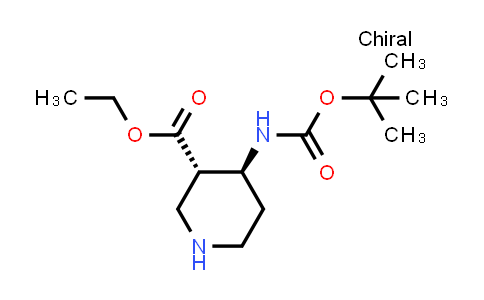 2036044-43-4 | ethyl trans-4-(tert-butoxycarbonylamino)piperidine-3-carboxylate
