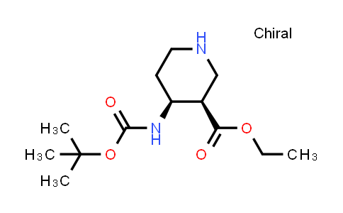 2036044-36-5 | ethyl cis-4-(tert-butoxycarbonylamino)piperidine-3-carboxylate