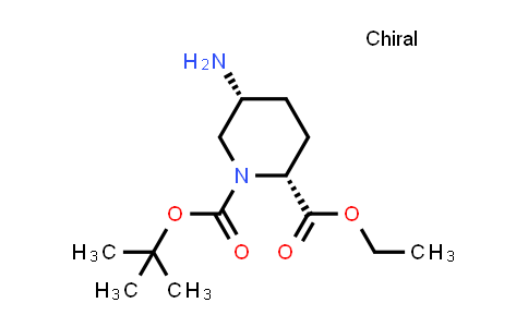 MC845805 | 2361918-90-1 | O1-tert-butyl O2-ethyl (2R,5R)-5-aminopiperidine-1,2-dicarboxylate