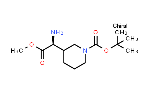 368866-23-3 | tert-butyl 3-[(1S)-1-amino-2-methoxy-2-oxo-ethyl]piperidine-1-carboxylate