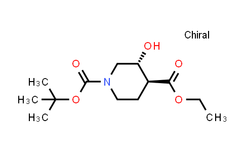 1805790-44-6 | O1-tert-butyl O4-ethyl (3R,4S)-3-hydroxypiperidine-1,4-dicarboxylate