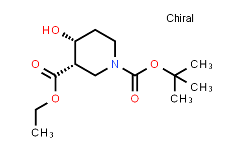 MC845827 | 220182-15-0 | O1-tert-butyl O3-ethyl (3S,4R)-4-hydroxypiperidine-1,3-dicarboxylate