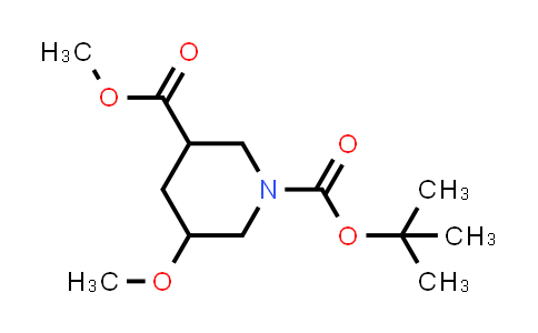 2208818-79-3 | O1-tert-butyl O3-methyl 5-methoxypiperidine-1,3-dicarboxylate