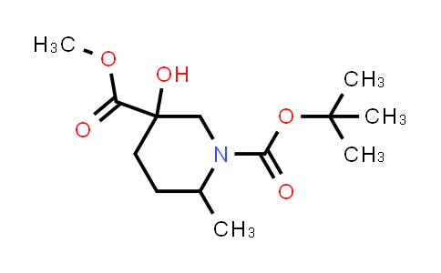 2920396-90-1 | O1-tert-butyl O3-methyl 3-hydroxy-6-methyl-piperidine-1,3-dicarboxylate