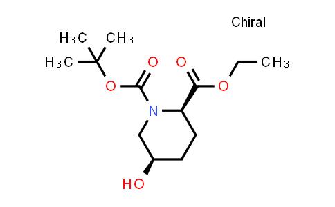 869658-84-4 | 1-tert-butyl 2-ethyl (2R,5R)-5-hydroxypiperidine-1,2-dicarboxylate