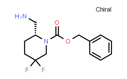 MC845892 | 2306252-94-6 | benzyl (2R)-2-(aminomethyl)-5,5-difluoro-piperidine-1-carboxylate