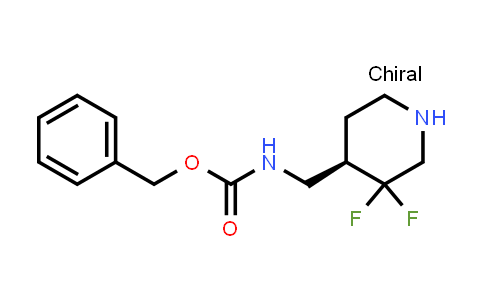 2306249-15-8 | benzyl N-[[(4R)-3,3-difluoro-4-piperidyl]methyl]carbamate