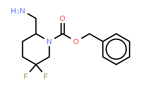 1255666-54-6 | benzyl 2-(aminomethyl)-5,5-difluoropiperidine-1-carboxylate