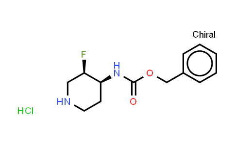 MC845940 | 1541901-30-7 | benzyl N-[(3R,4S)-3-fluoro-4-piperidyl]carbamate;hydrochloride