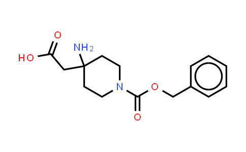 MC845953 | 303037-50-5 | 2-{4-amino-1-[(benzyloxy)carbonyl]piperidin-4-yl}acetic acid