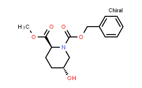 MC845959 | 117836-27-8 | O1-benzyl O2-methyl (2S,5R)-5-hydroxypiperidine-1,2-dicarboxylate