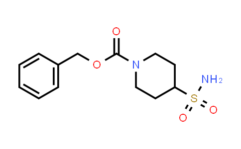 878388-35-3 | 1-Piperidinecarboxylic acid, 4-(aminosulfonyl)-, phenylmethyl esterbenzyl 4-sulfamoylpiperidine-1-carboxylate
