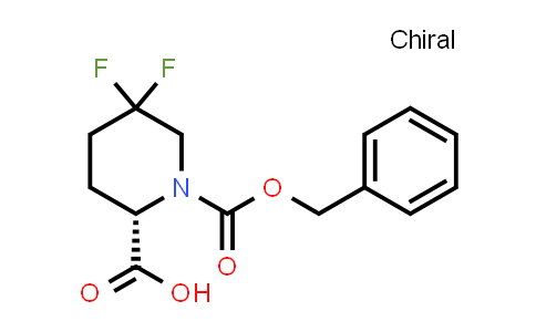 DY845982 | 2306248-53-1 | (2S)-1-benzyloxycarbonyl-5,5-difluoro-piperidine-2-carboxylic acid