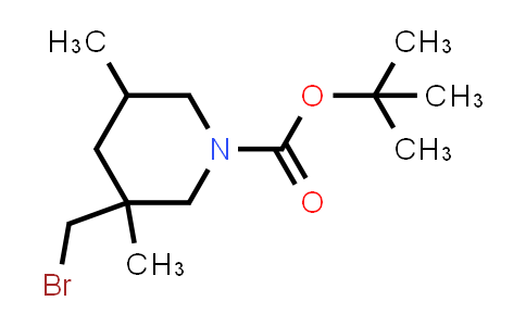 MC846017 | 2920424-45-7 | tert-butyl 3-(bromomethyl)-3,5-dimethyl-piperidine-1-carboxylate