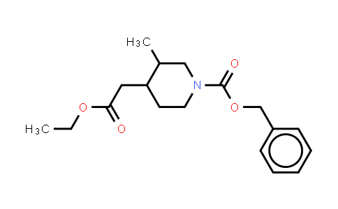 1242427-29-7 | benzyl 4-(2-ethoxy-2-oxoethyl)-3-methylpiperidine-1-carboxylate