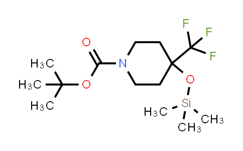 847591-35-9 | tert-butyl 4-(trifluoromethyl)-4-[(trimethylsilyl)oxy]piperidine-1-carboxylate