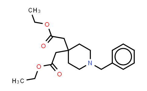 160133-32-4 | ethyl 2-[1-benzyl-4-(2-ethoxy-2-oxo-ethyl)-4-piperidyl]acetate