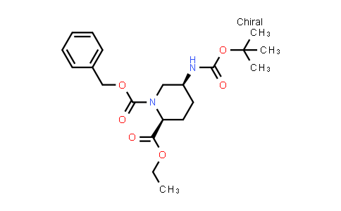1078129-20-0 | O1-benzyl O2-ethyl cis-5-(tert-butoxycarbonylamino)piperidine-1,2-dicarboxylate