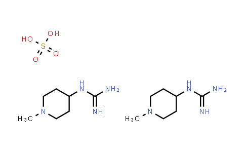 1315369-03-9 | 1-(1-methyl-4-piperidyl)guanidine;hemi(sulfuric acid)