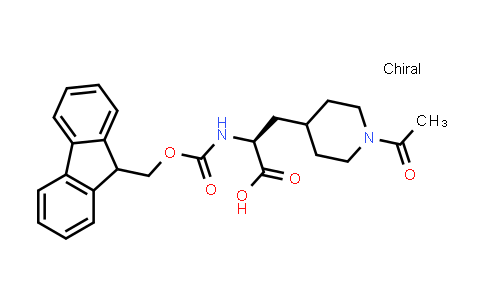 2349997-96-0 | (2S)-3-(1-acetyl-4-piperidyl)-2-(9H-fluoren-9-ylmethoxycarbonylamino)propanoic acid