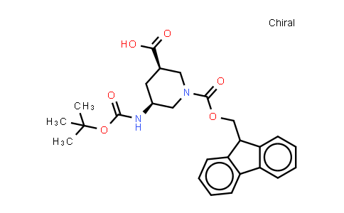 914260-22-3 | cis-5-(tert-butoxycarbonylamino)-1-(9H-fluoren-9-ylmethoxycarbonyl)piperidine-3-carboxylic acid