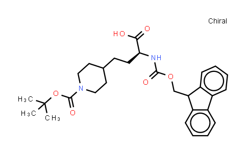 DY846129 | 313052-18-5 | (2S)-4-(1-tert-butoxycarbonyl-4-piperidyl)-2-(9H-fluoren-9-ylmethoxycarbonylamino)butanoic acid