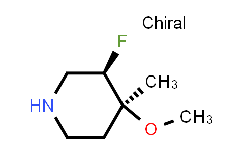 1612176-09-6 | Piperidine, 3-fluoro-4-methoxy-4-methyl-, (3R,4S)-rel-