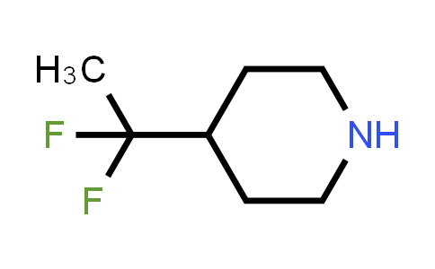 1257379-92-2 | 4-(1,1-difluoroethyl)piperidine