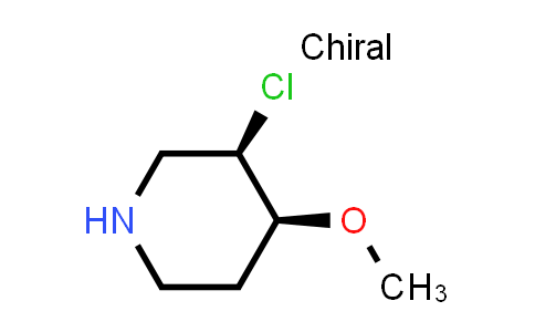 1612176-56-3 | Piperidine, 3-chloro-4-methoxy-, (3R,4S)-rel-
