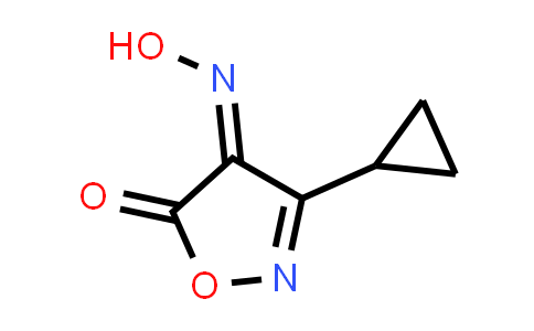 2970203-72-4 | 3-cyclopropyl-4-hydroxyimino-isoxazol-5-one