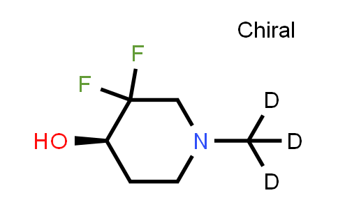 DY846798 | 2704631-27-4 | (4R)-3,3-difluoro-1-(²H₃)methylpiperidin-4-ol