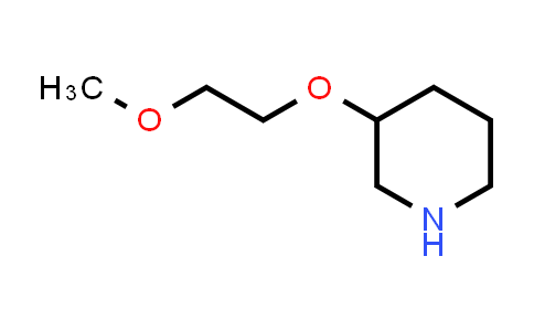 946714-09-6 | 3-(2-methoxyethoxy)piperidine